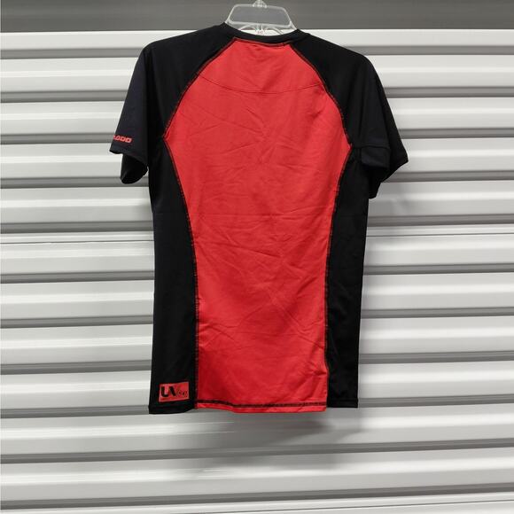 Sea Doo Mens Rashguard Performance Shirt Size Small Red Short Sleeve Outdoor - Picture 2 of 8